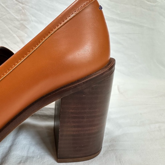 Franco Sarto Stacked Heel Loafer - Picture 9 of 12